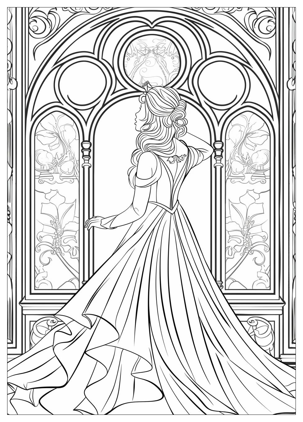 Princess And Frog Coloring Pages-8