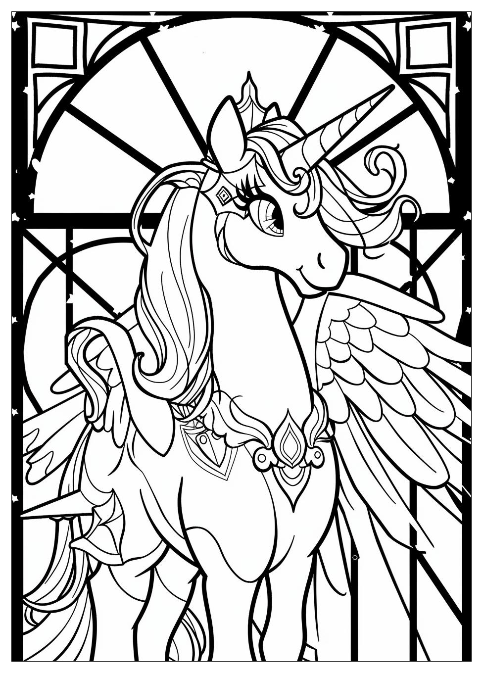 Princess Celestia Coloring Pages-1