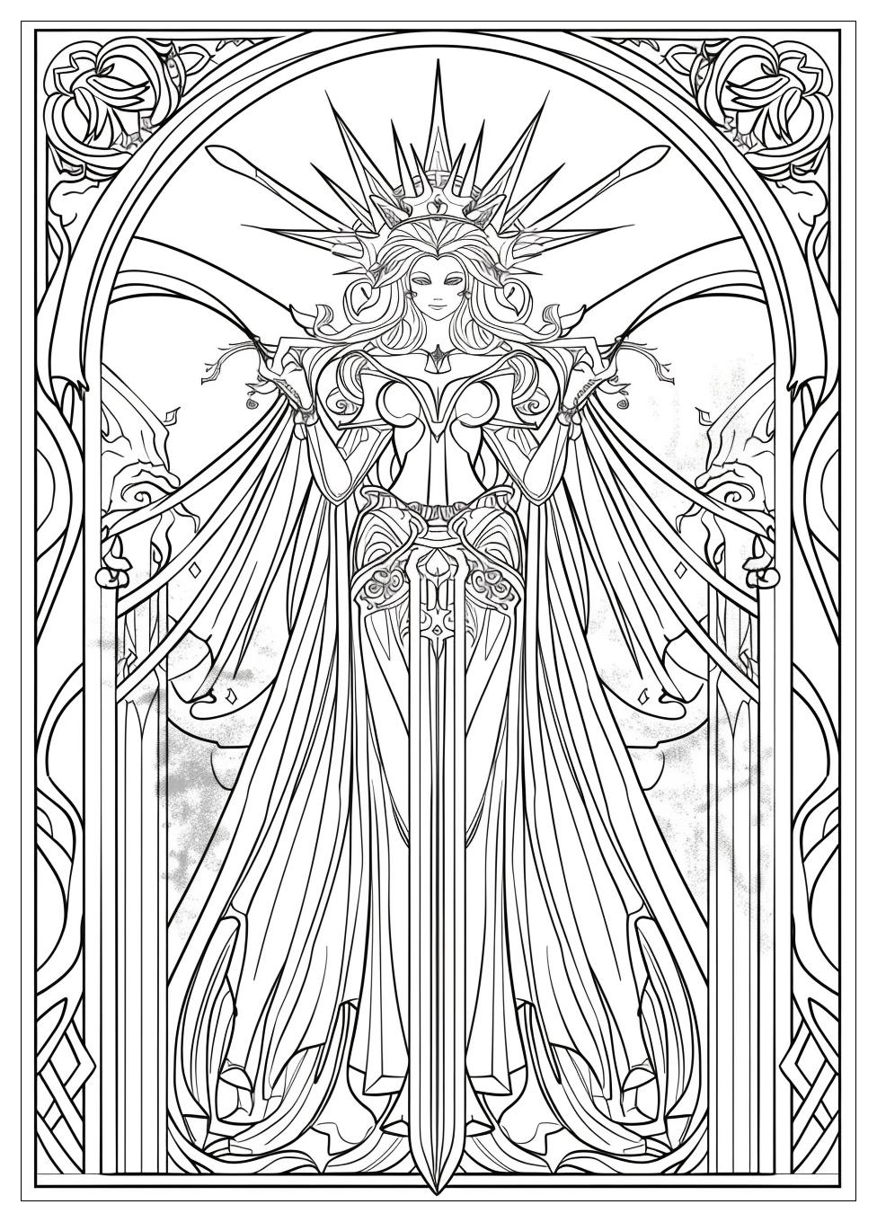 Princess Celestia Coloring Pages-13