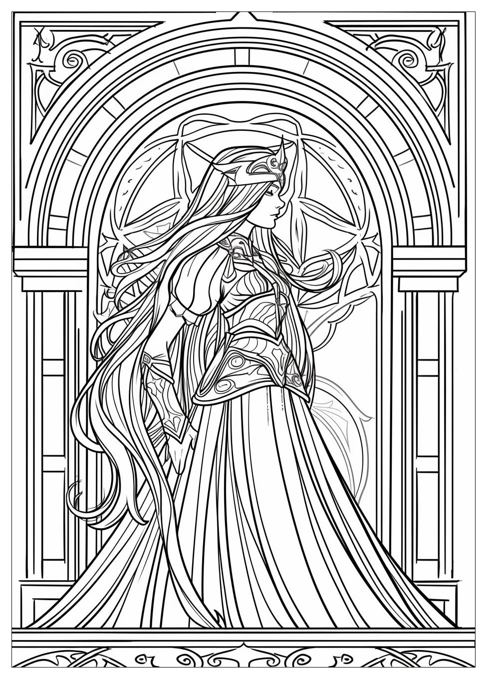 Princess Celestia Coloring Pages-14