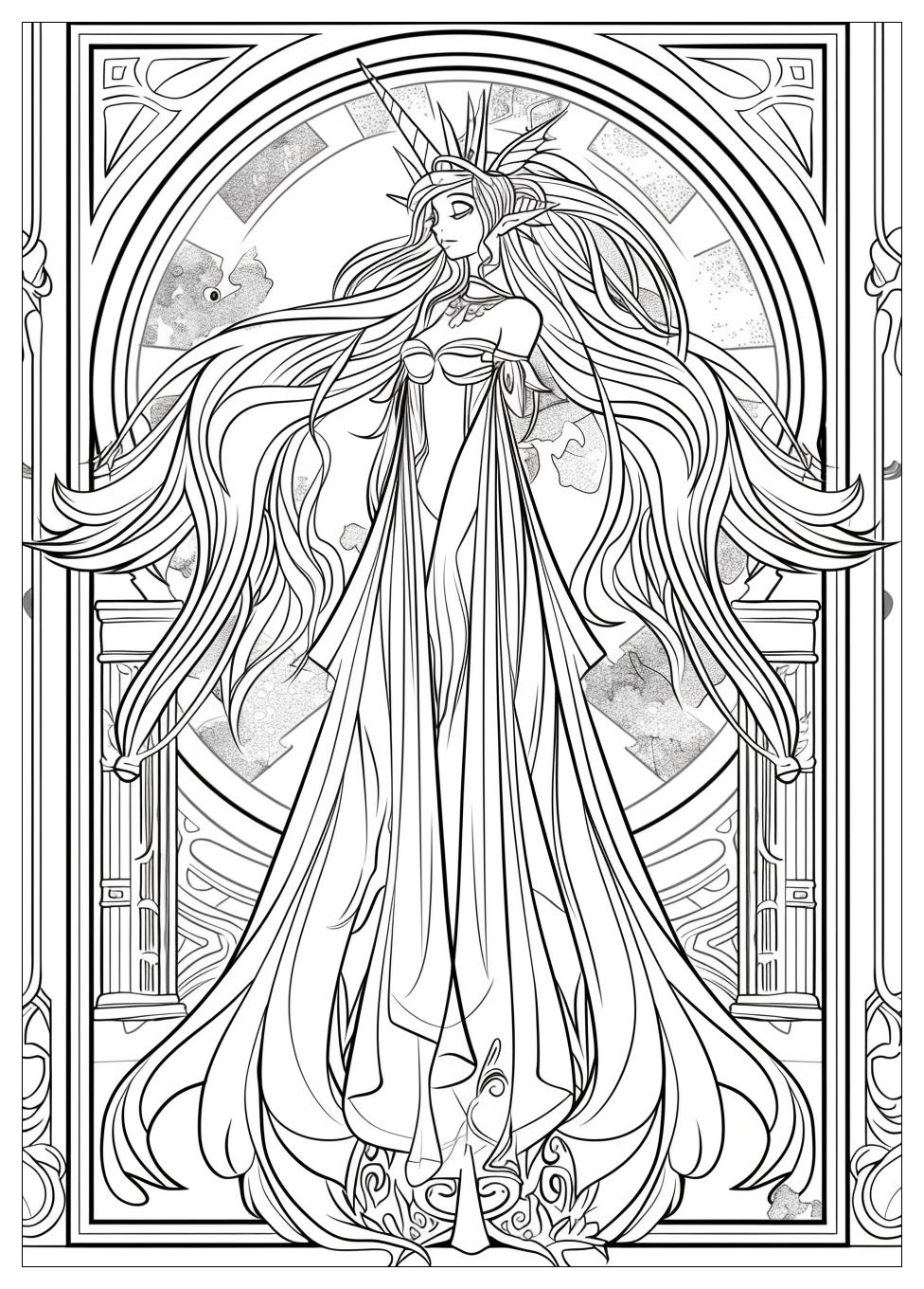 Princess Celestia Coloring Pages-15