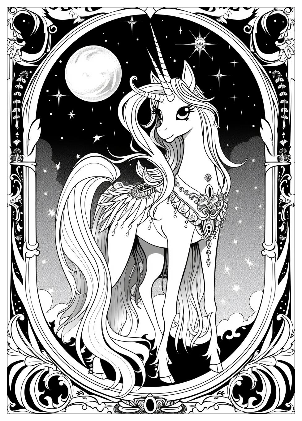 Princess Celestia Coloring Pages-8