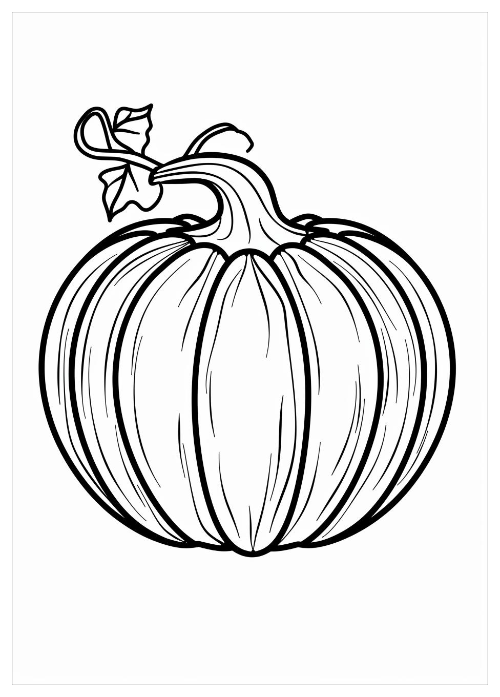 Pumpkin Coloring Pages-10