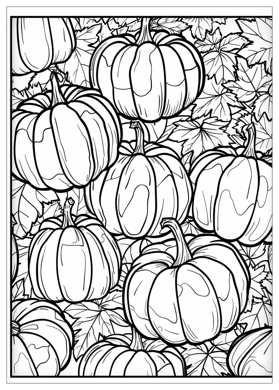 Pumpkin Coloring Pages-2