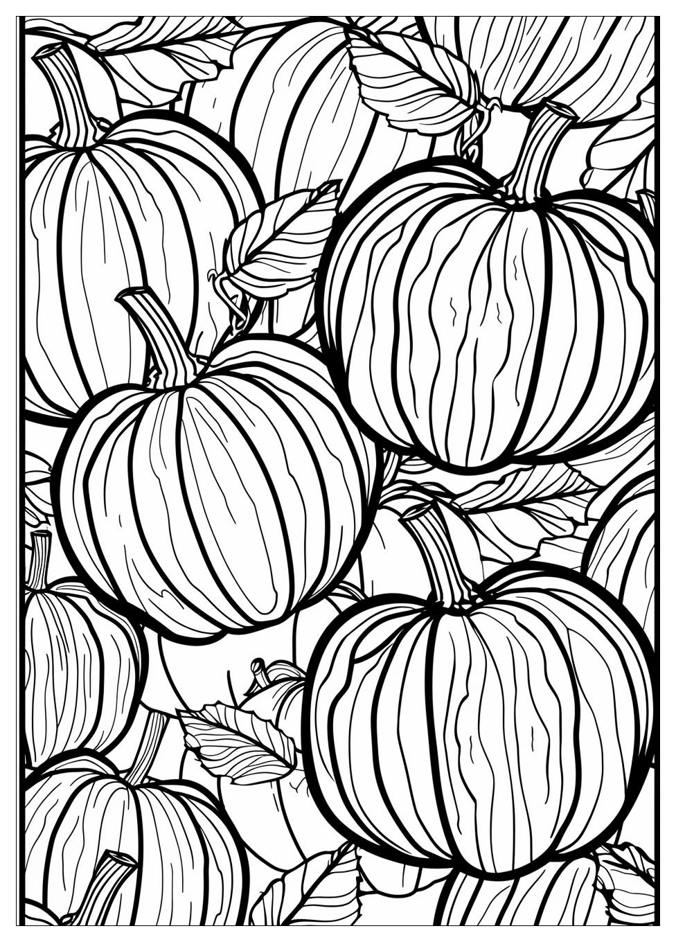 Pumpkin Coloring Pages-3