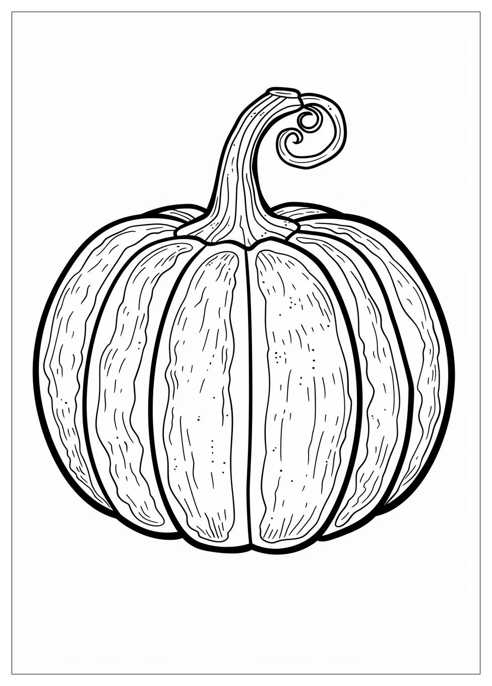 Pumpkin Coloring Pages-6