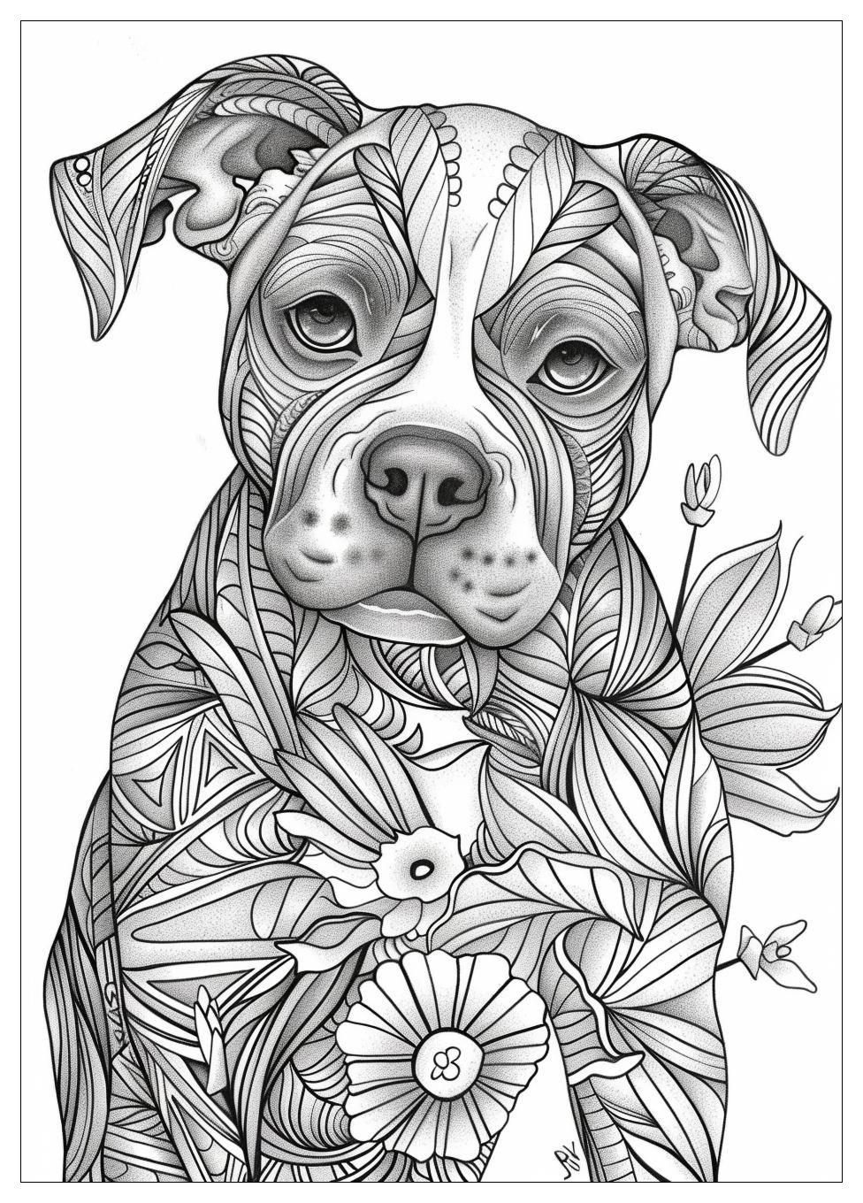 Puppy Coloring Pages-14