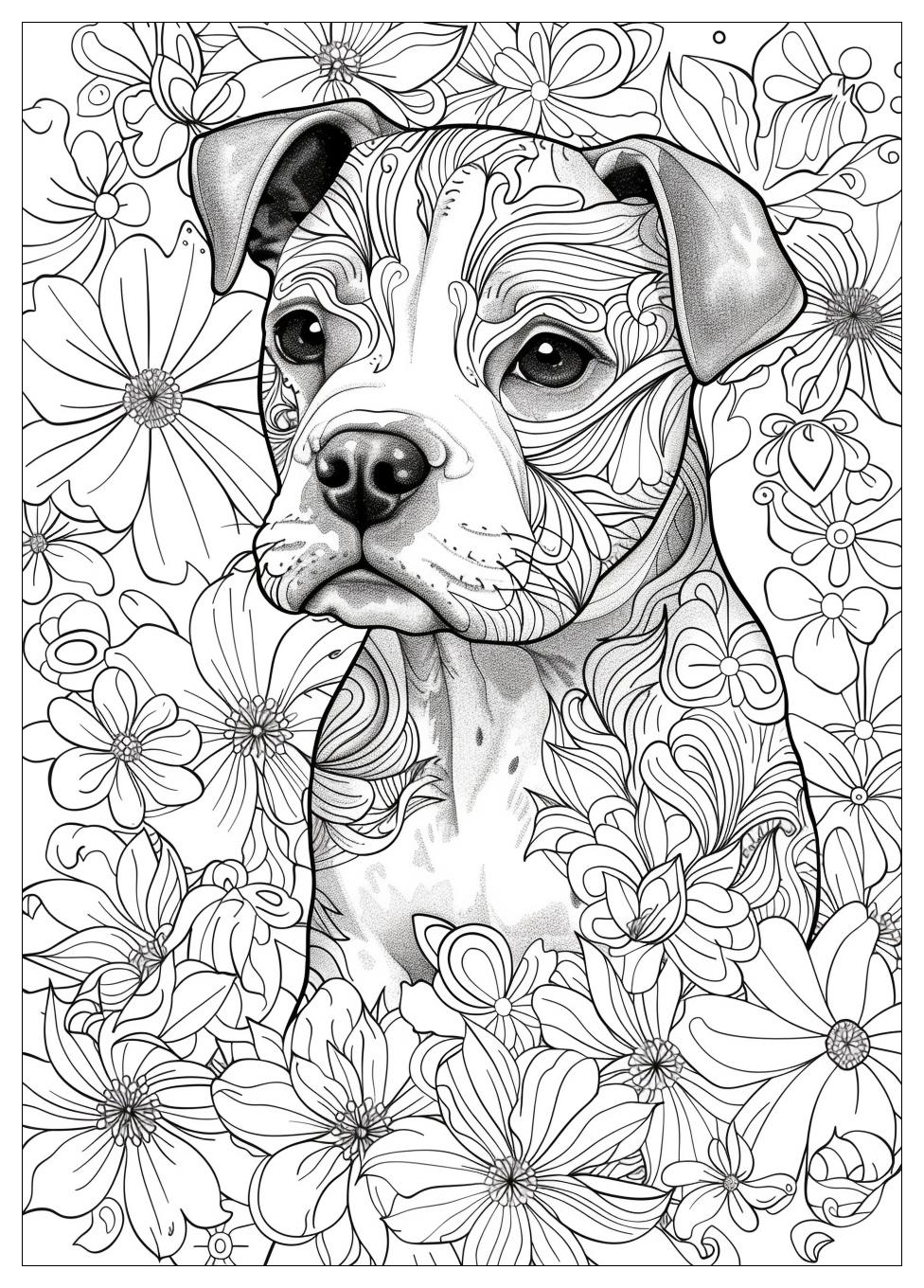 Puppy Coloring Pages-17