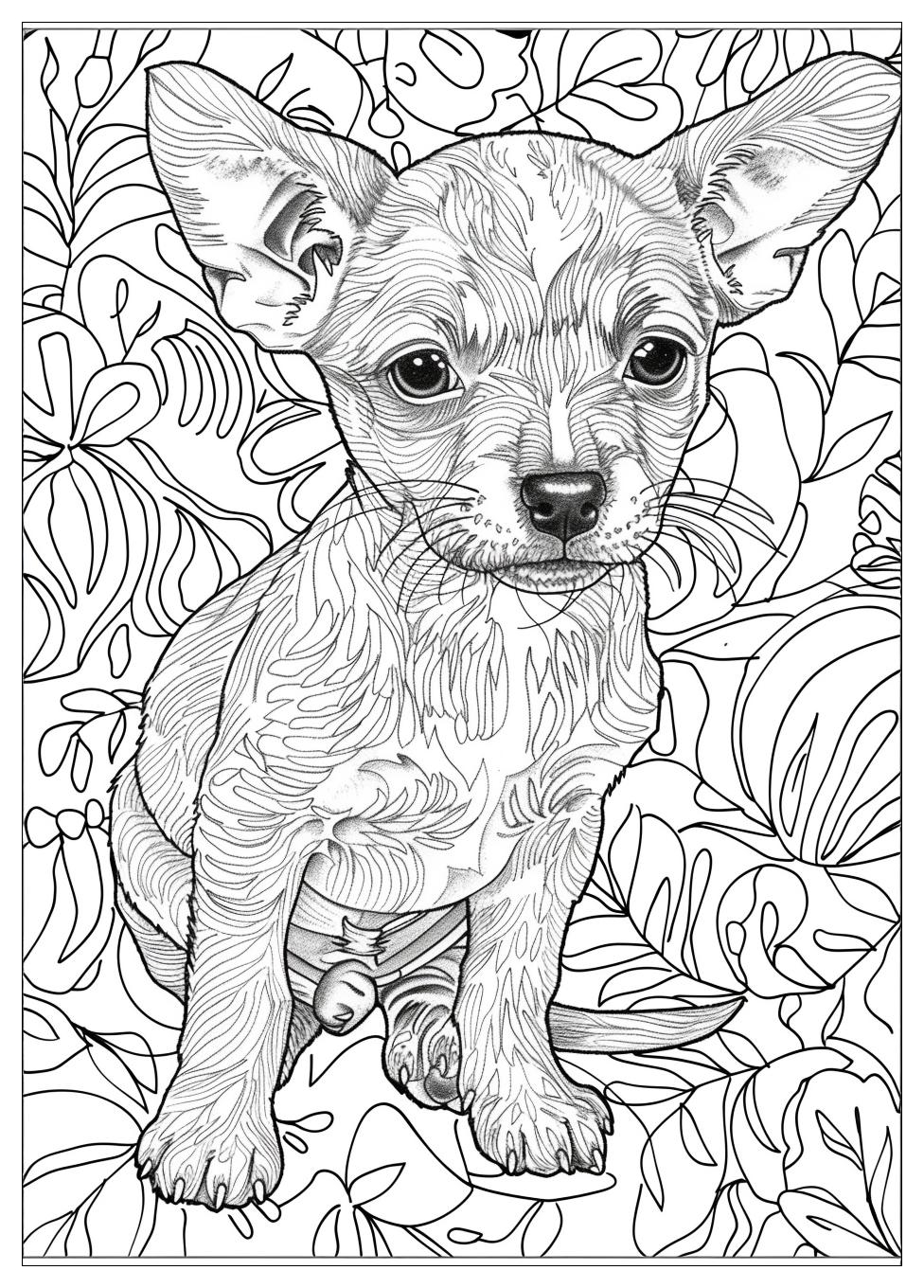 Puppy Coloring Pages-18