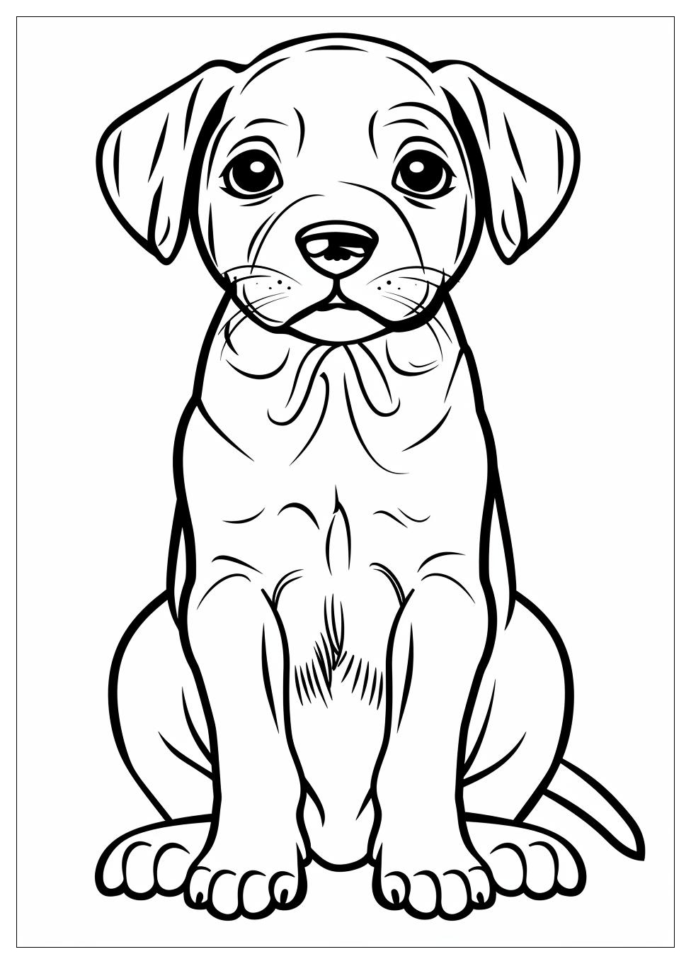 Puppy Coloring Pages-2