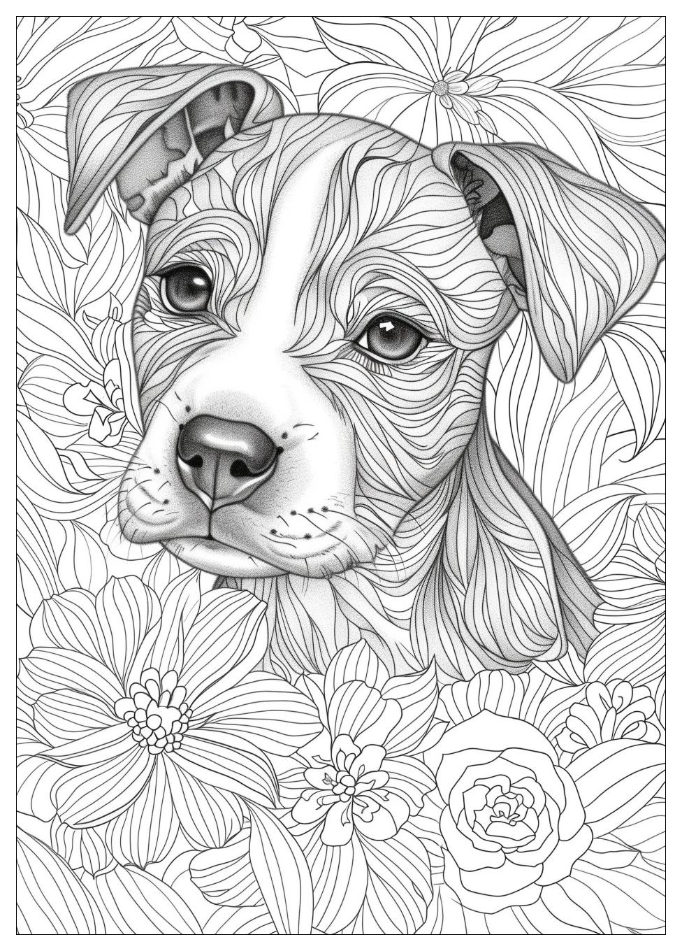 Puppy Coloring Pages-20