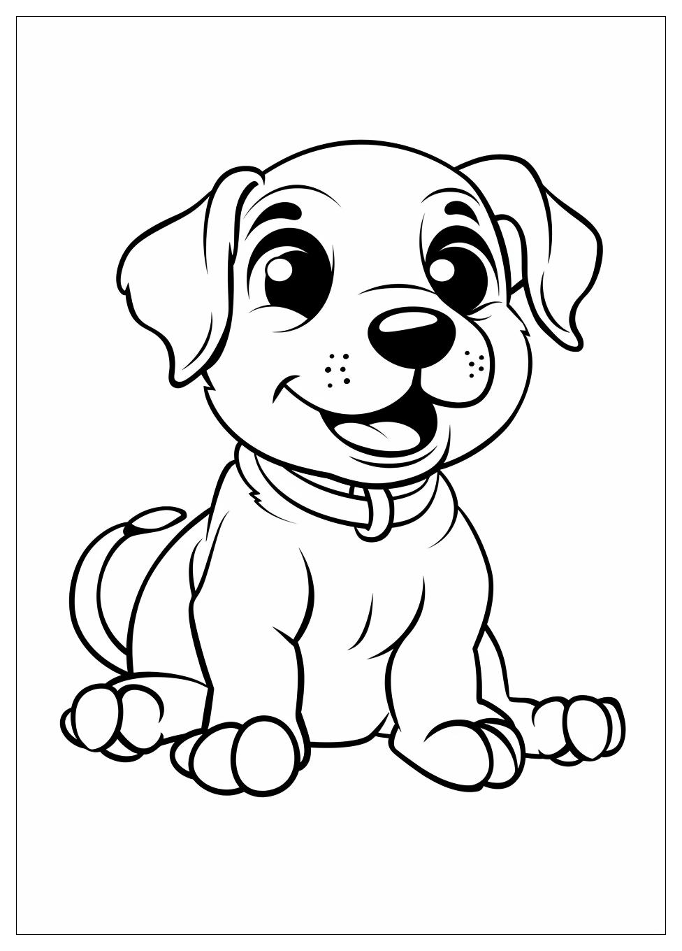 Puppy Coloring Pages-5