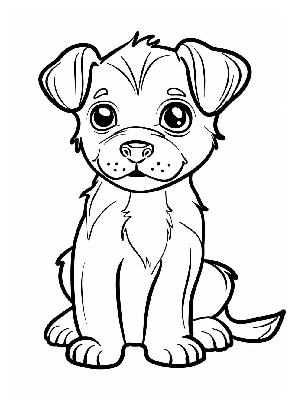 Puppy Coloring Pages-6