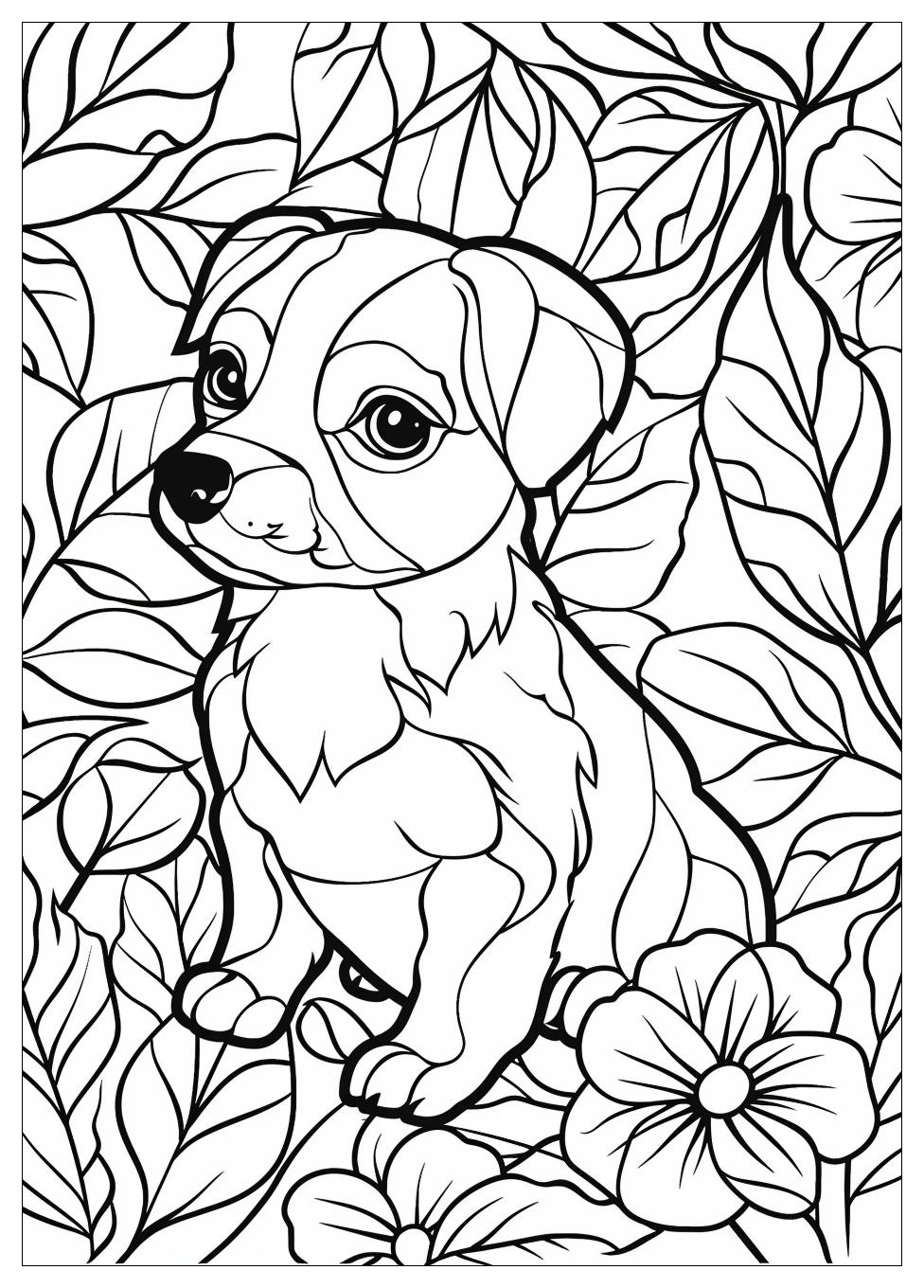 Puppy Coloring Pages-7