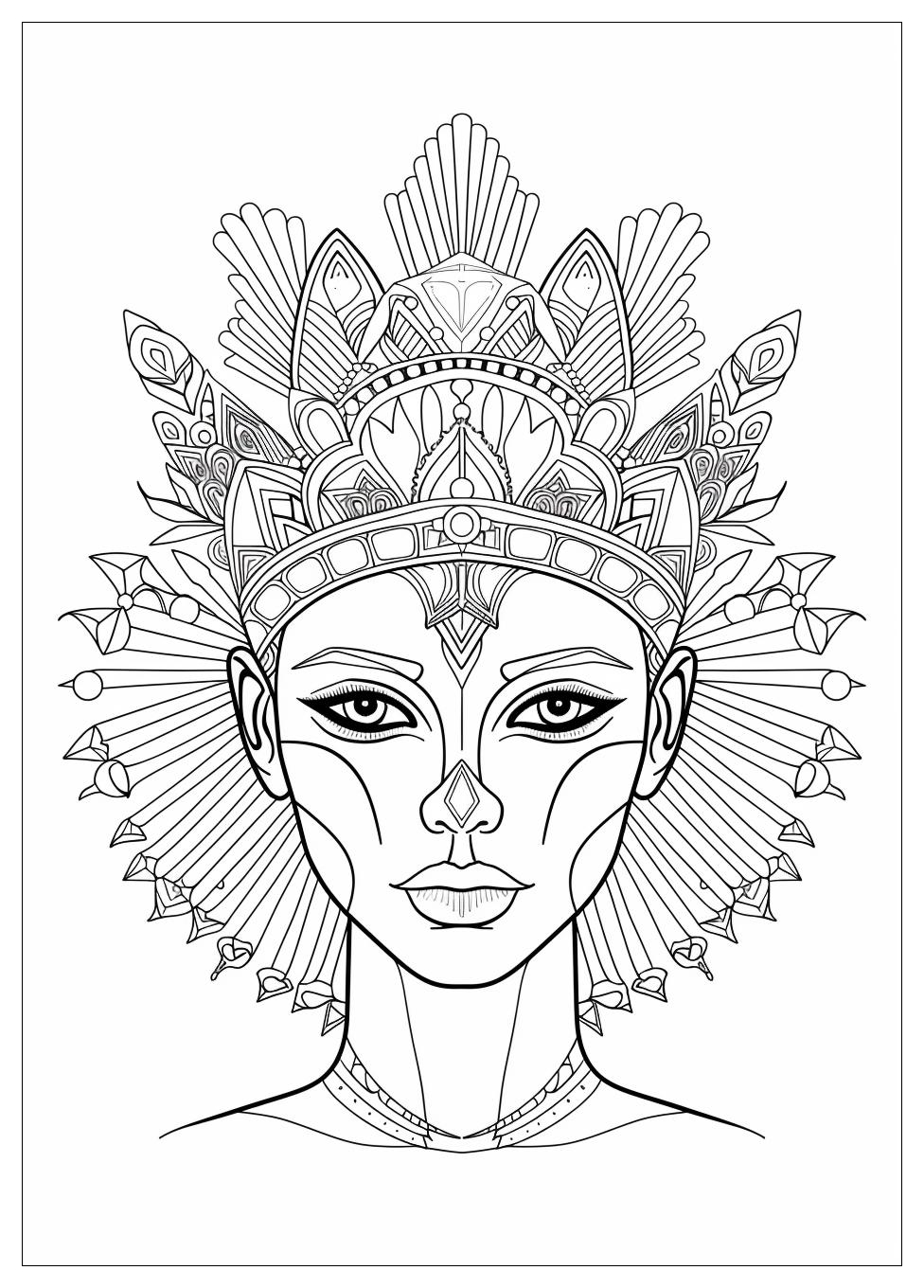 Queen Coloring Pages-6