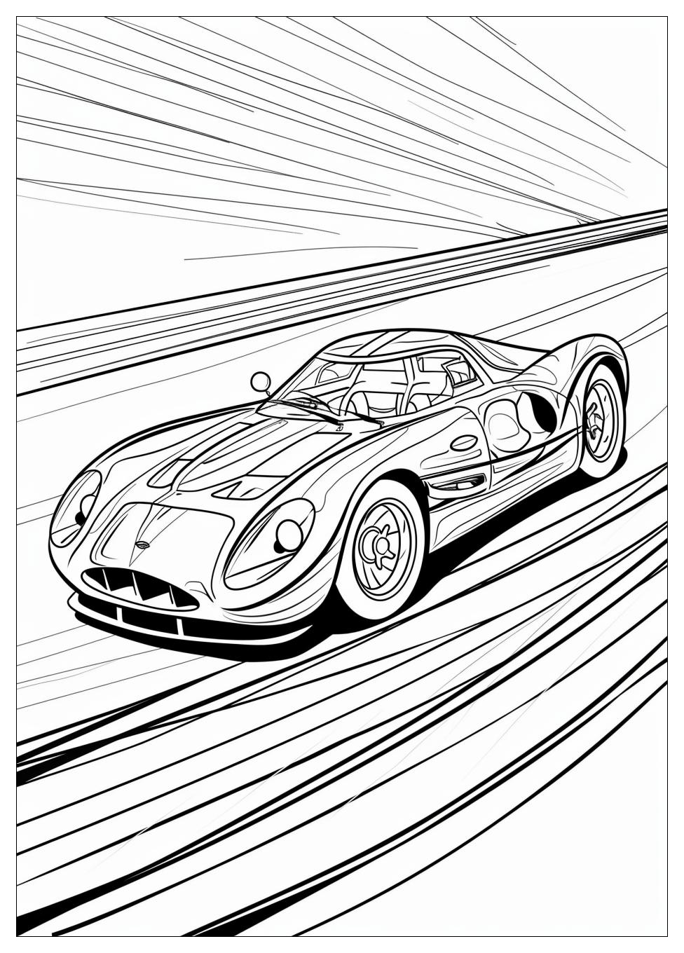 Race Car Coloring Pages-11