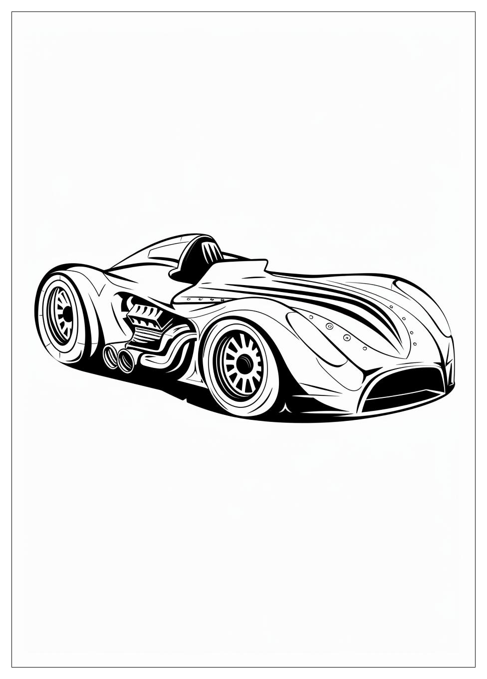 Race Car Coloring Pages-12