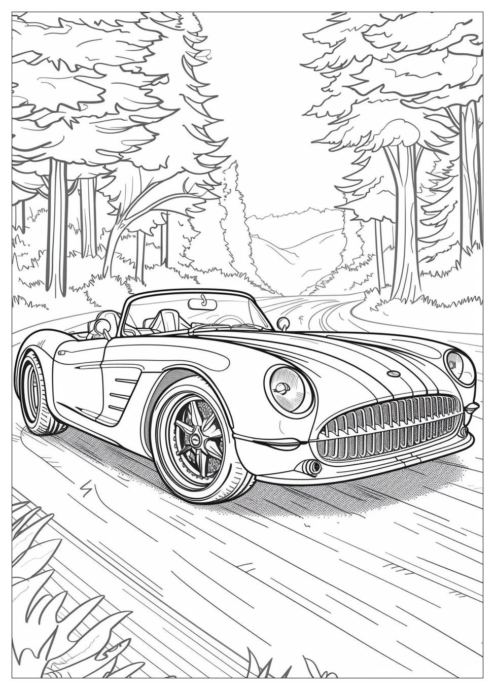 Race Car Coloring Pages-13