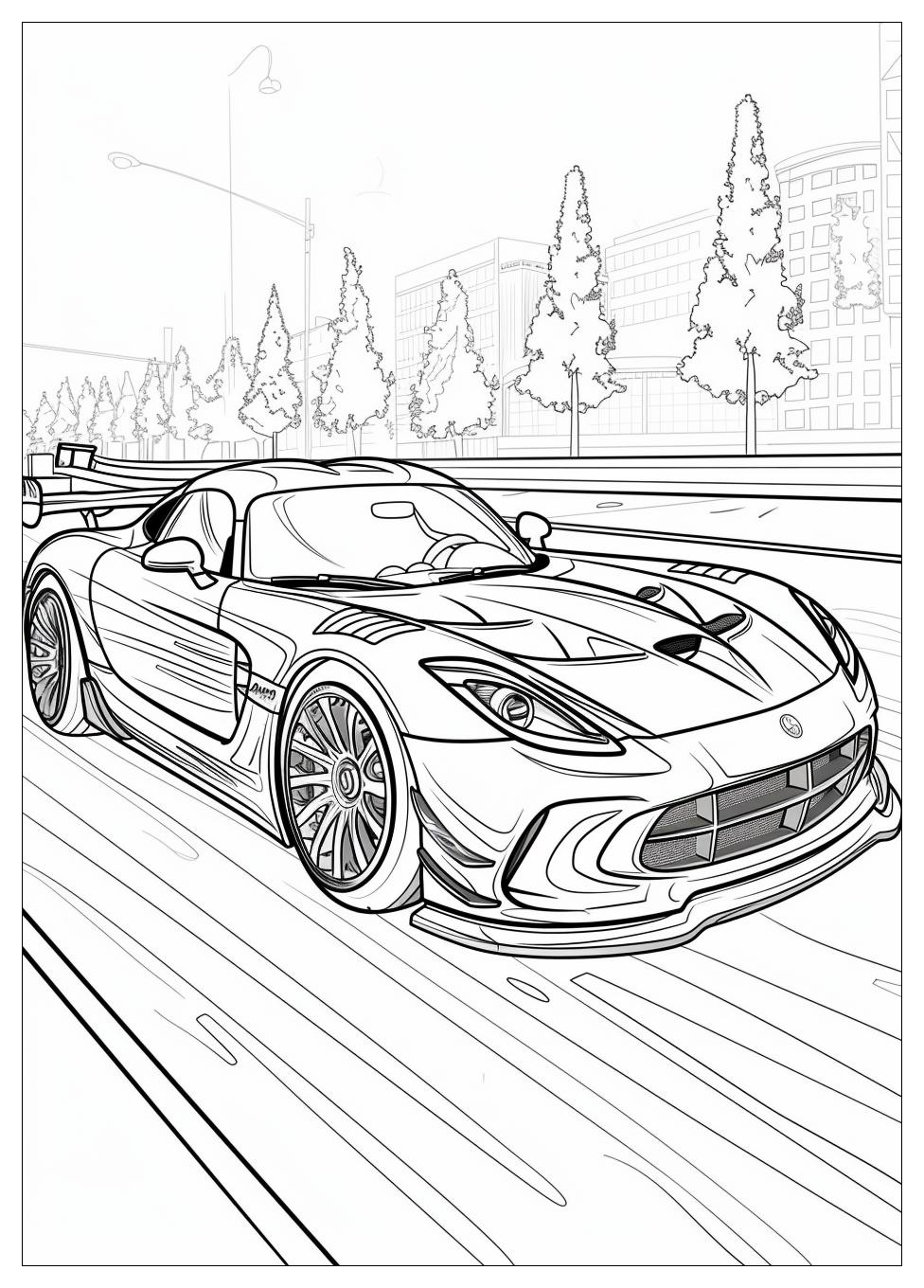 Race Car Coloring Pages-16