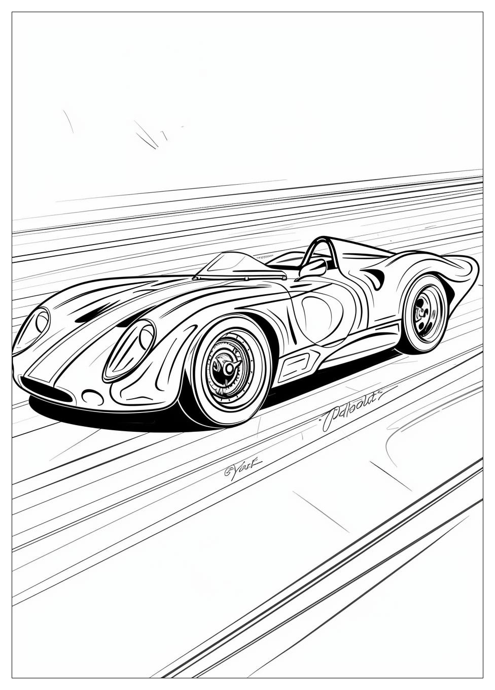 Race Car Coloring Pages-3