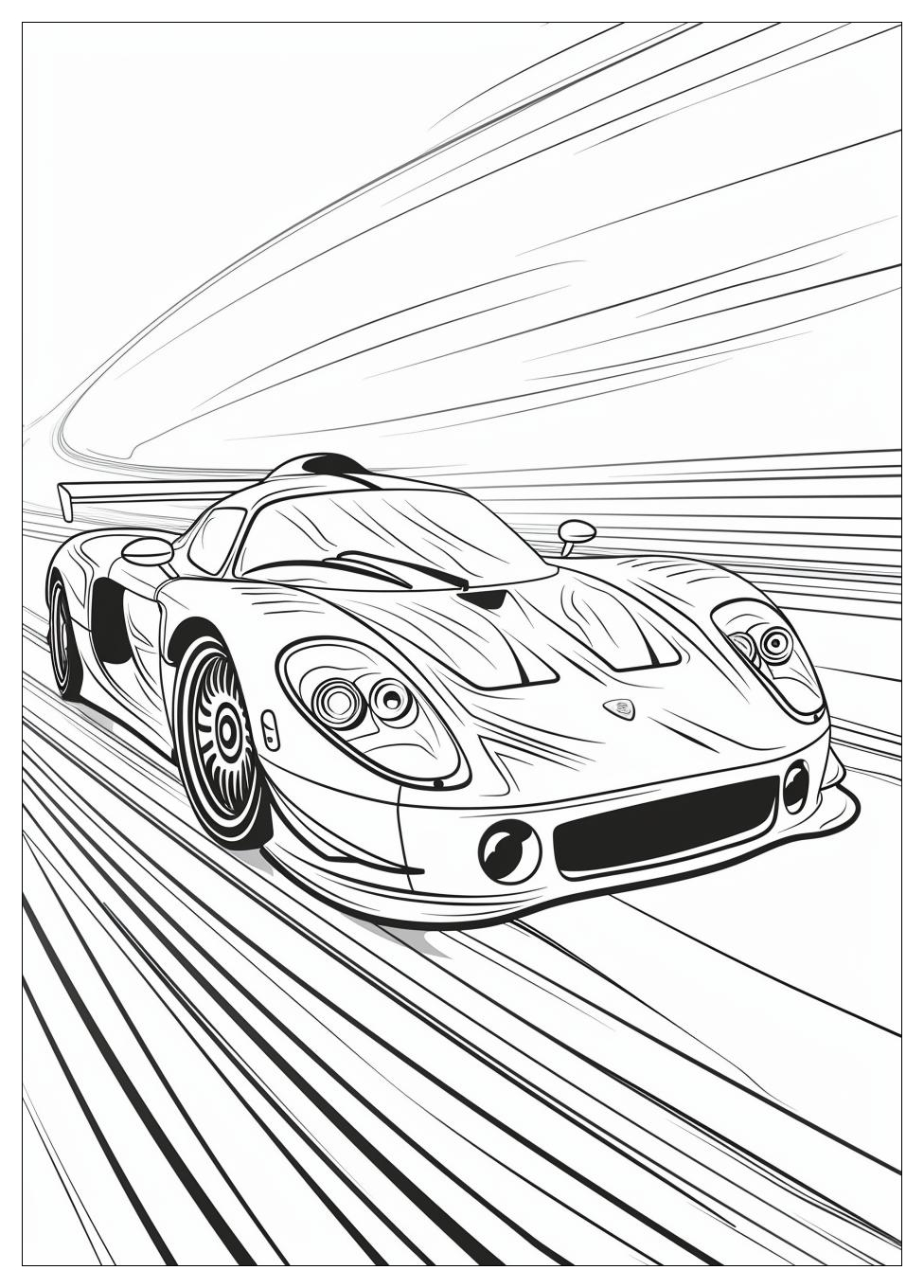 Race Car Coloring Pages-5