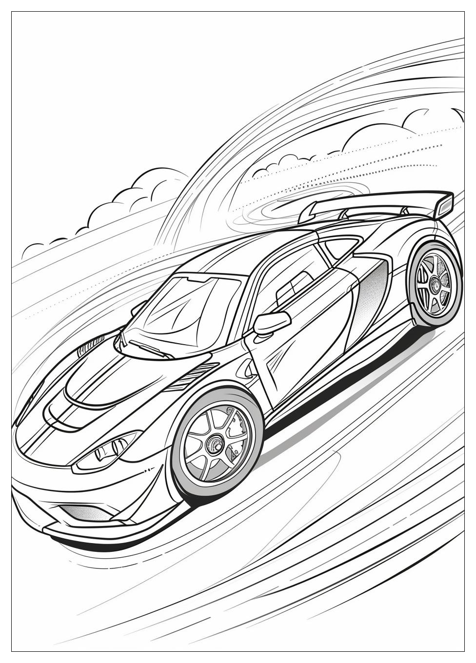 Race Car Coloring Pages-7