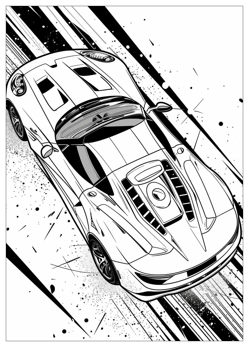 Race Car Coloring Pages-9