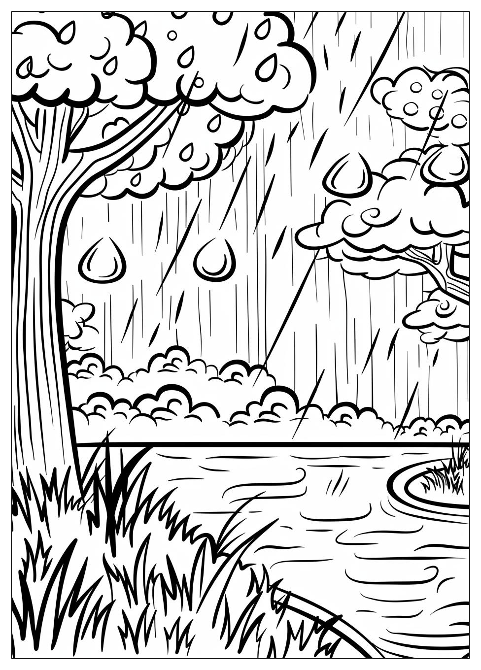 Rainy Day Coloring Pages-10