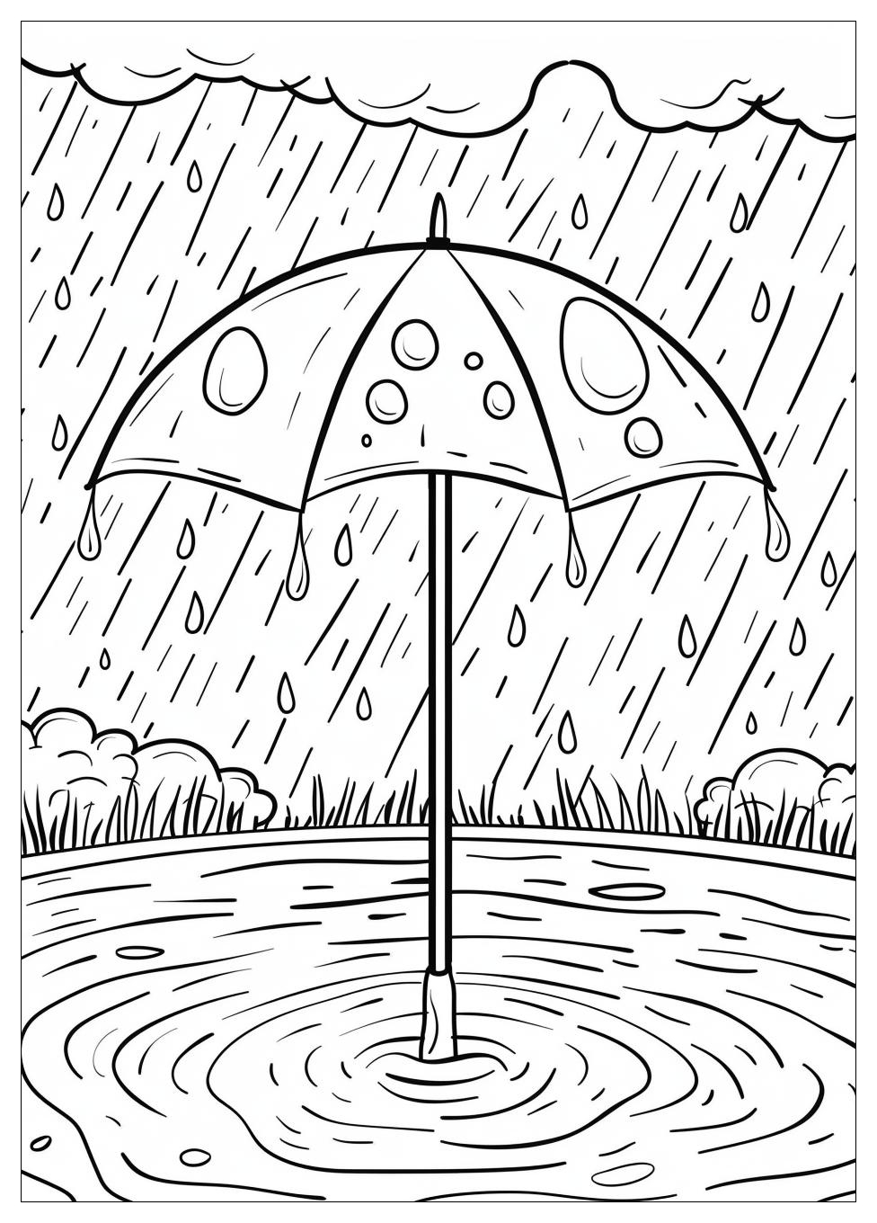 Rainy Day Coloring Pages-11