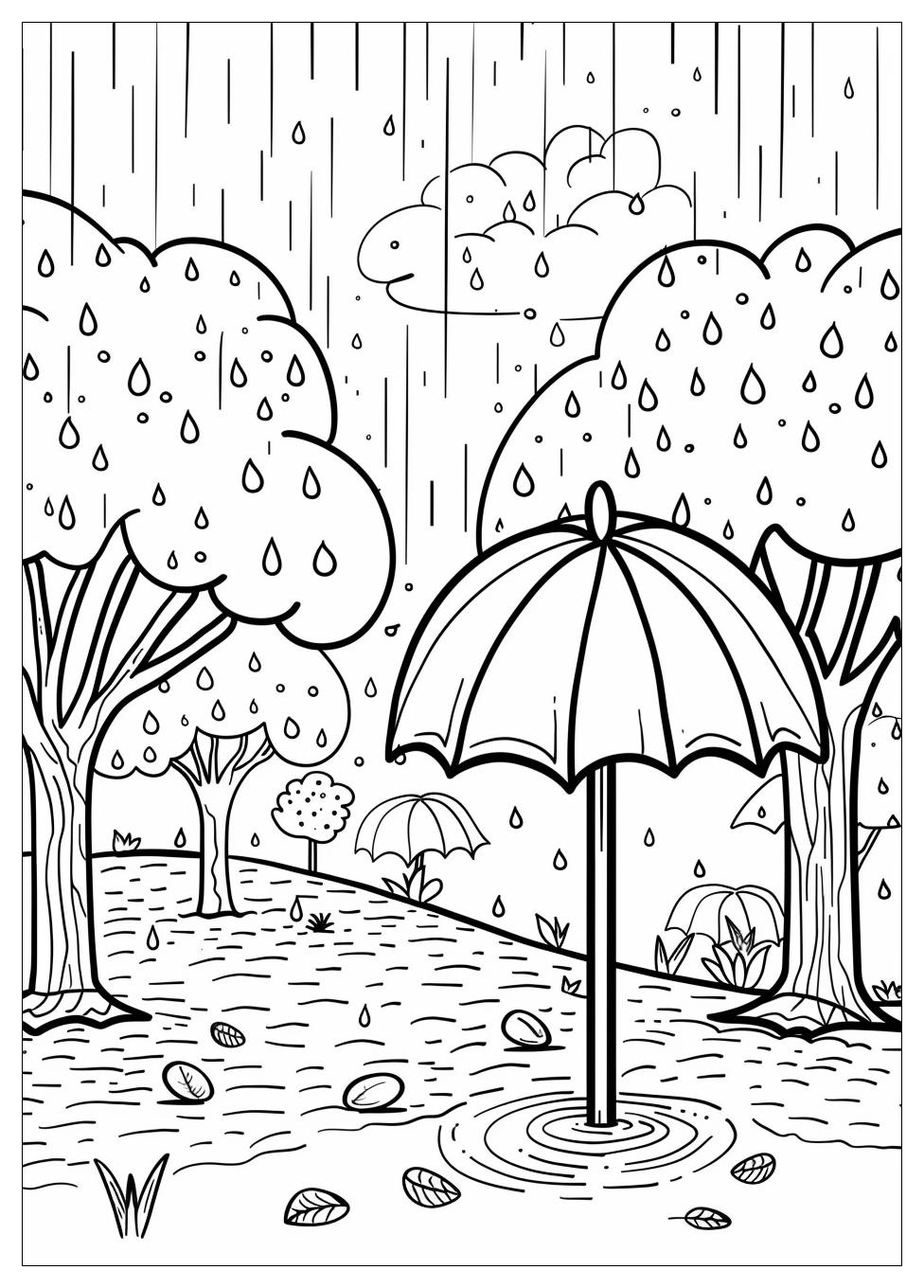 Rainy Day Coloring Pages-12