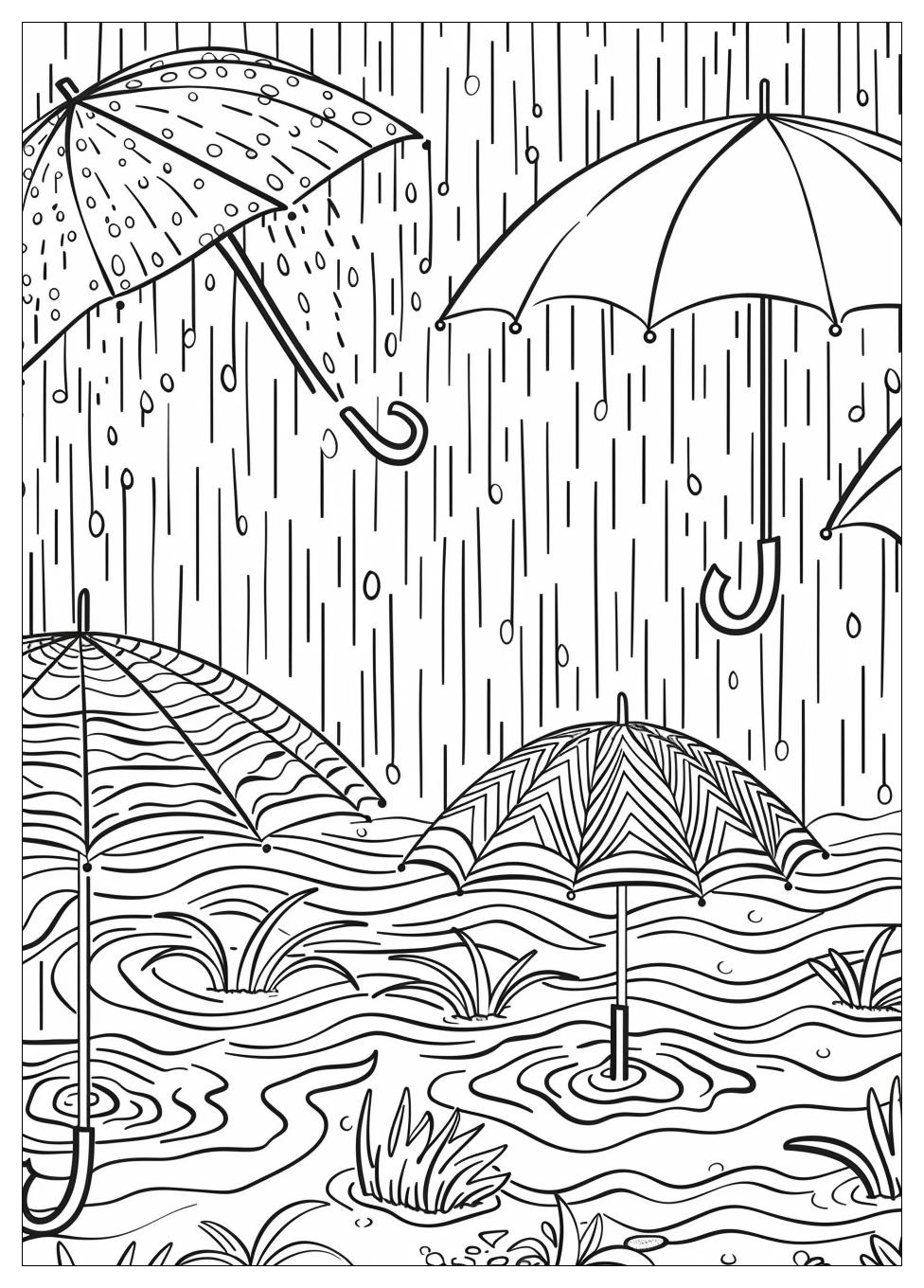 Rainy Day Coloring Pages-16