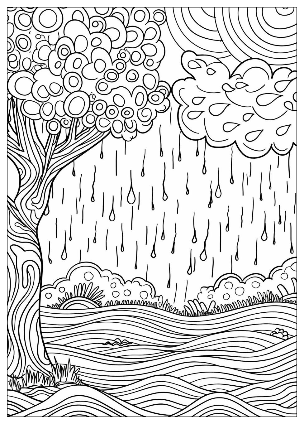 Rainy Day Coloring Pages-18