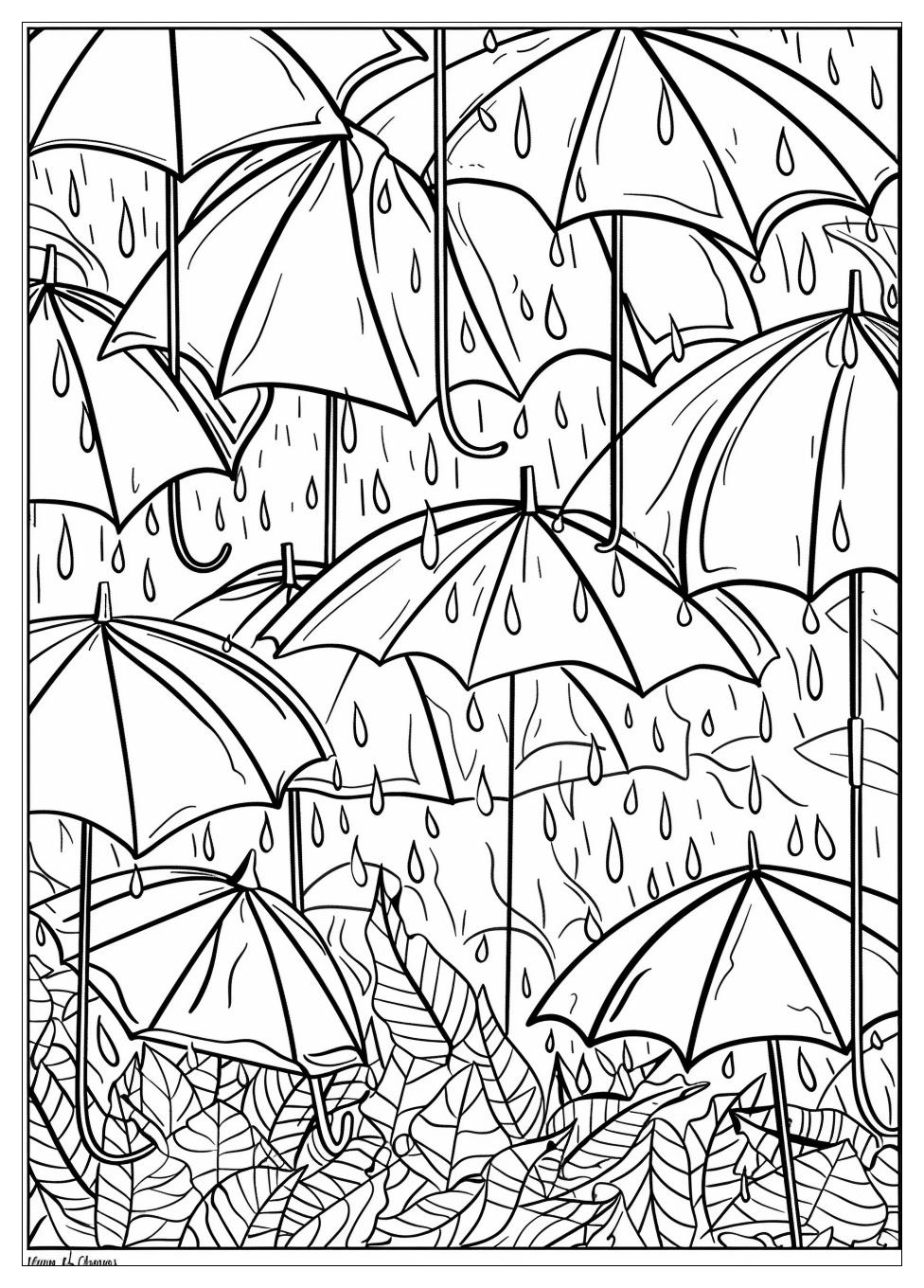 Rainy Day Coloring Pages-19