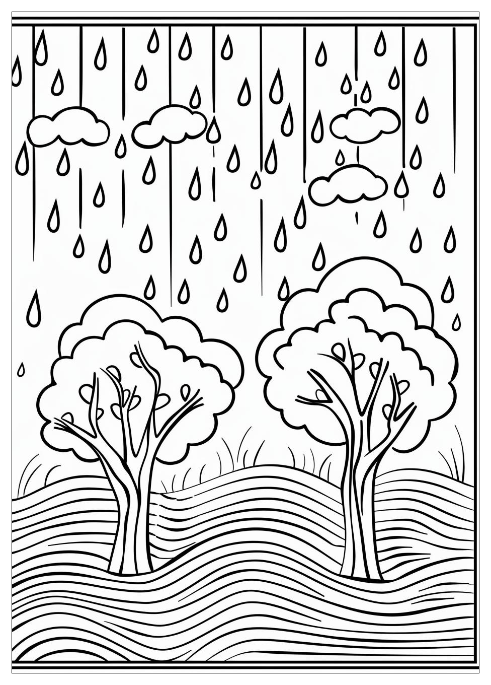 Rainy Day Coloring Pages-4