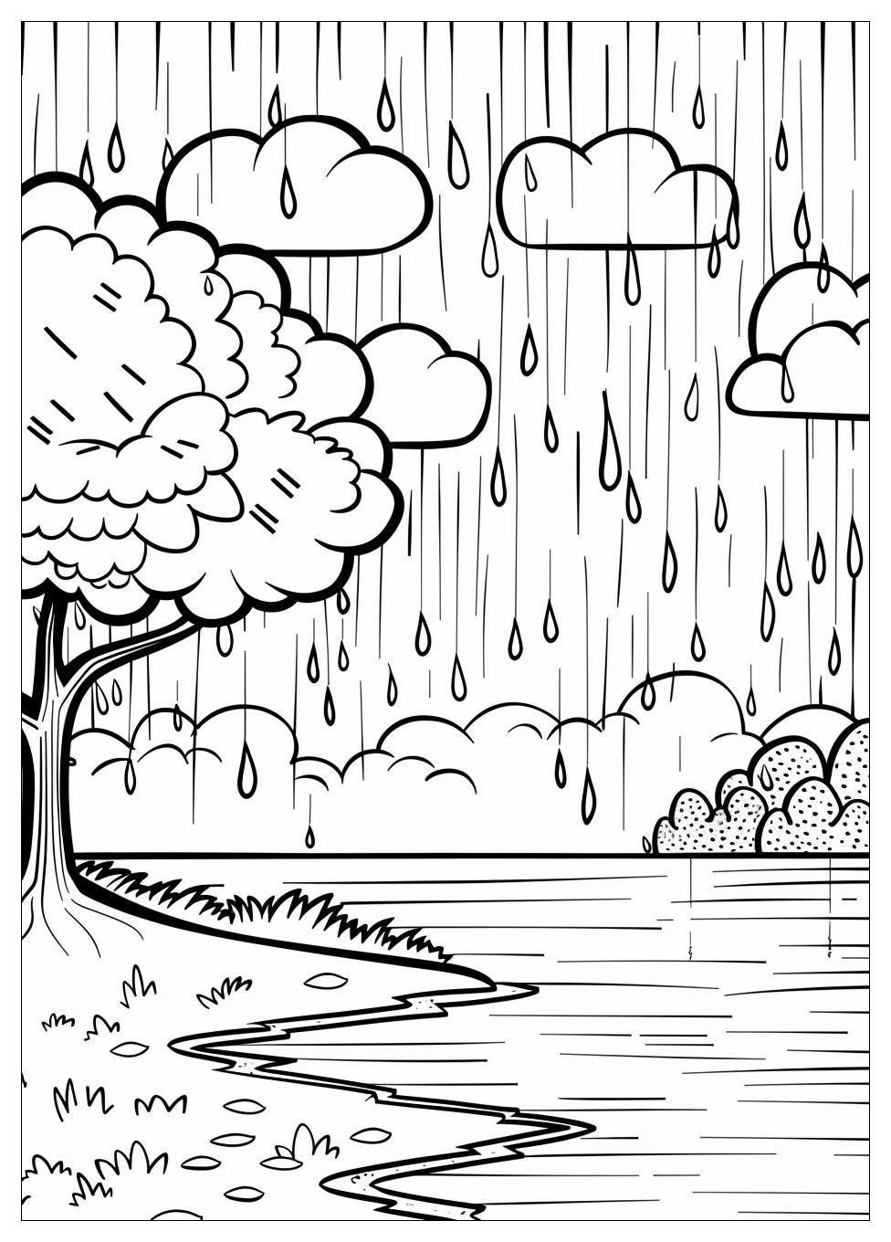 Rainy Day Coloring Pages-6