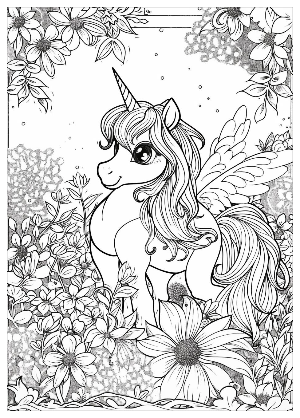 Rarity Coloring Pages-16