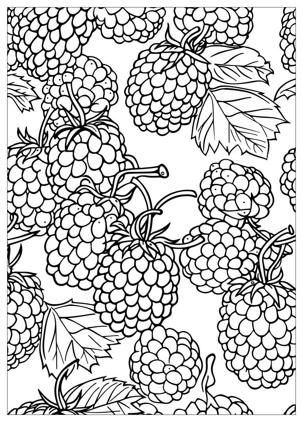 Raspberry coloring pages-17