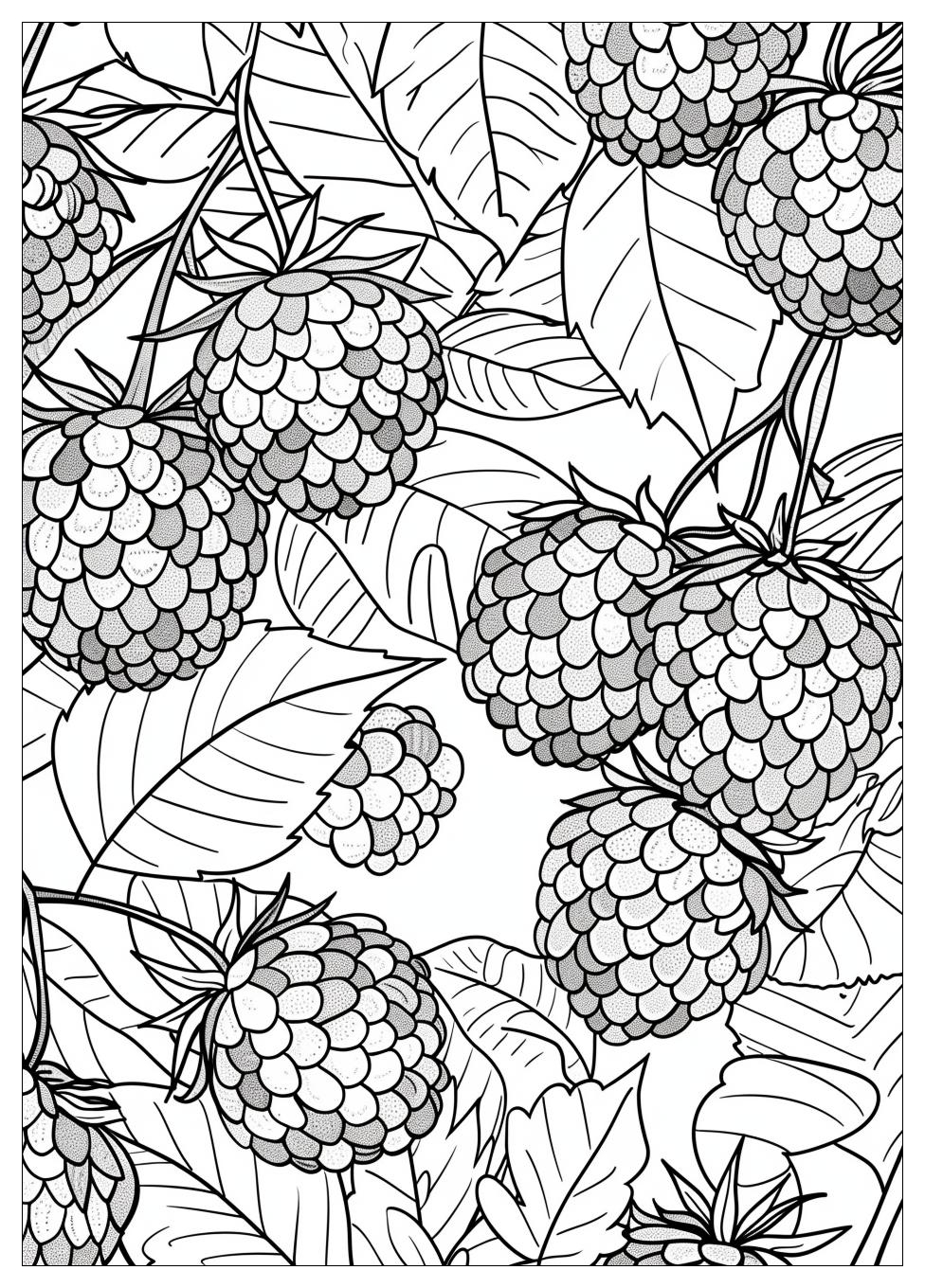 Raspberry coloring pages-18