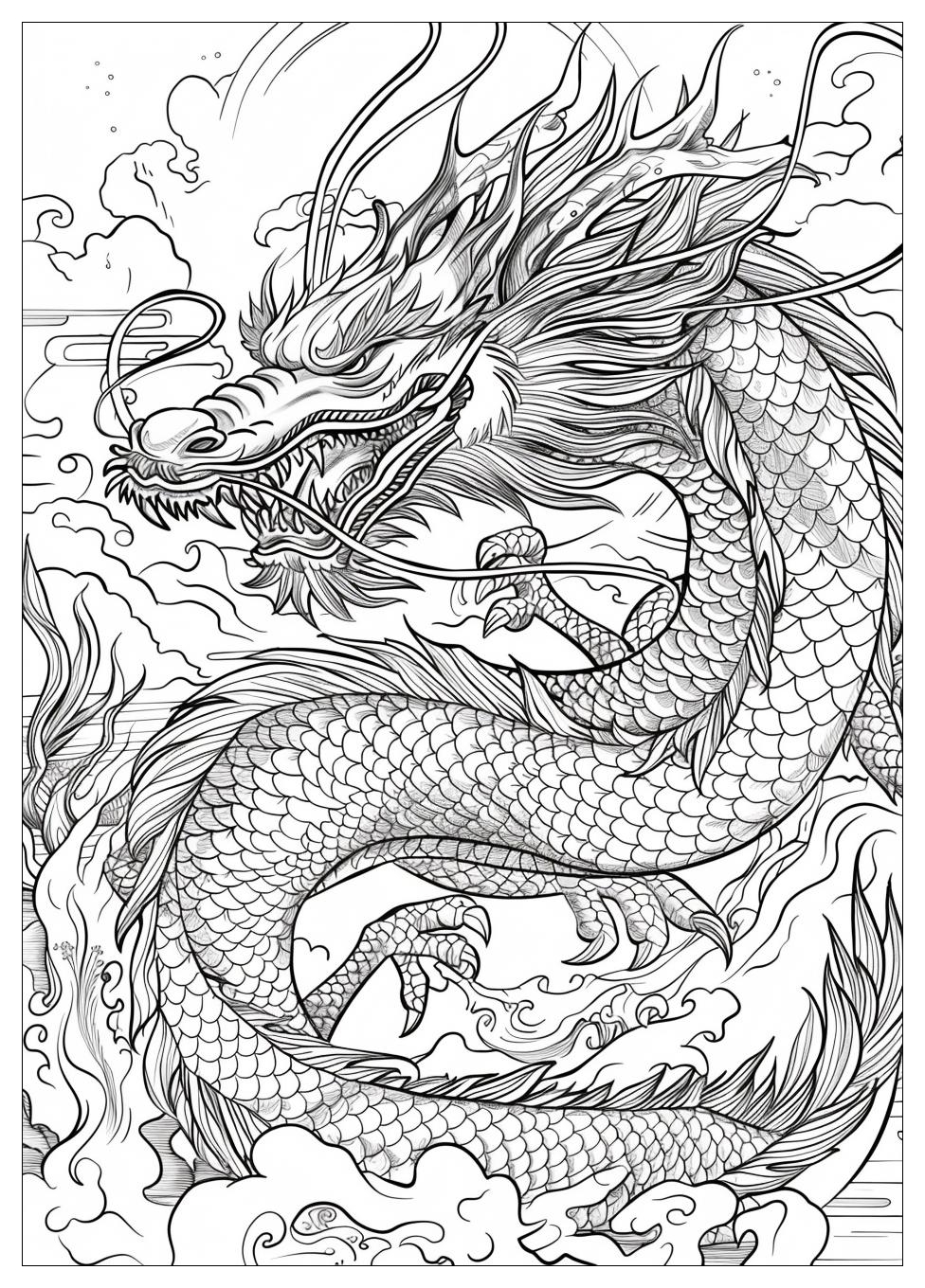 Raya Last Dragon Coloring Pages-19