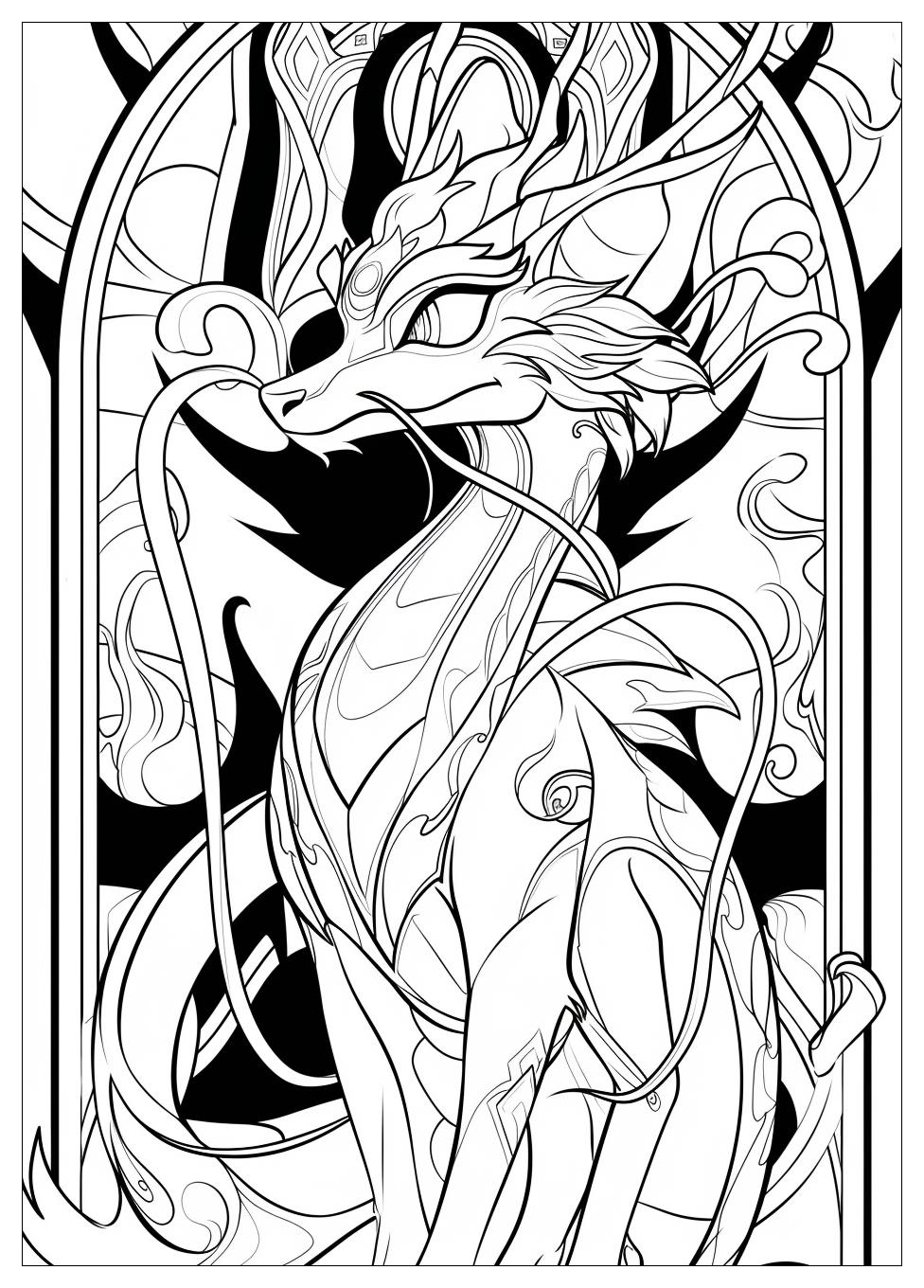 Raya Last Dragon Coloring Pages-5