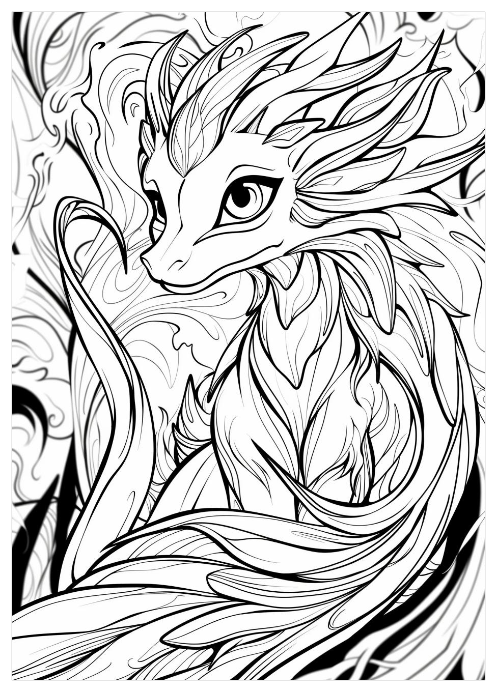 Raya Last Dragon Coloring Pages-6