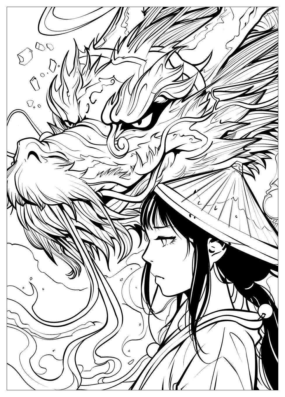 Raya Last Dragon Coloring Pages-9