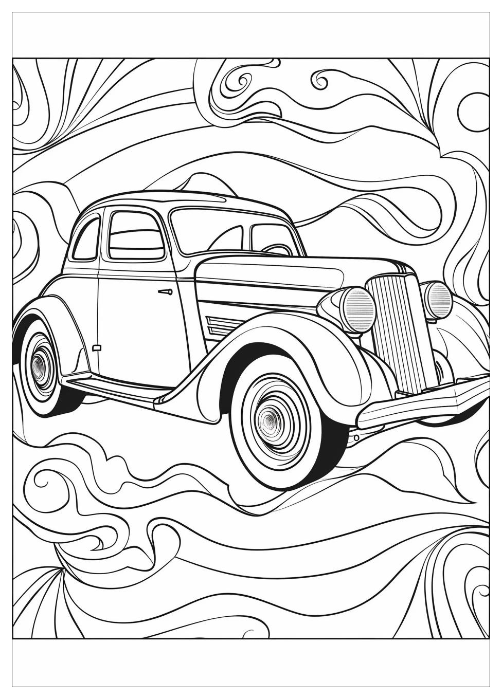 Retro Coloring Pages-12