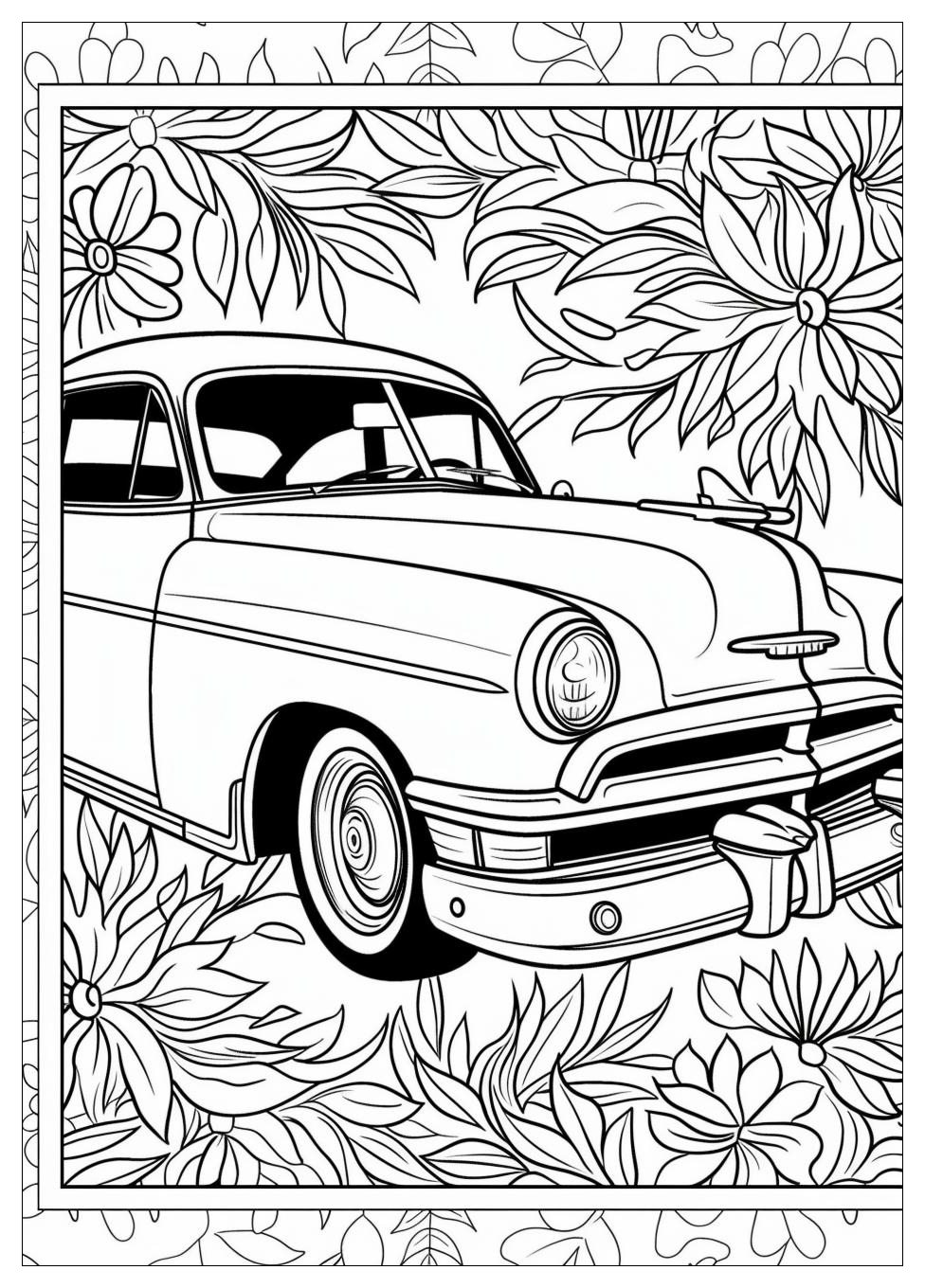 Retro Coloring Pages-3