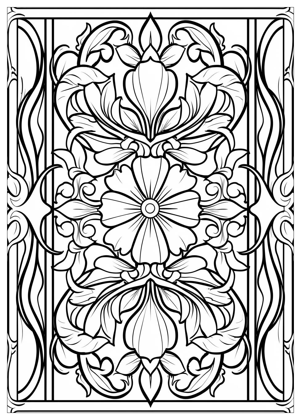 Retro Coloring Pages-9