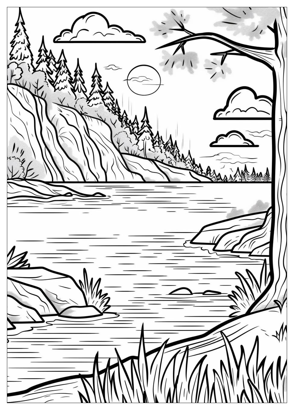 River Coloring Pages-10