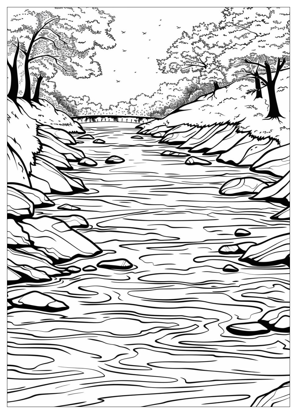 River Coloring Pages-12