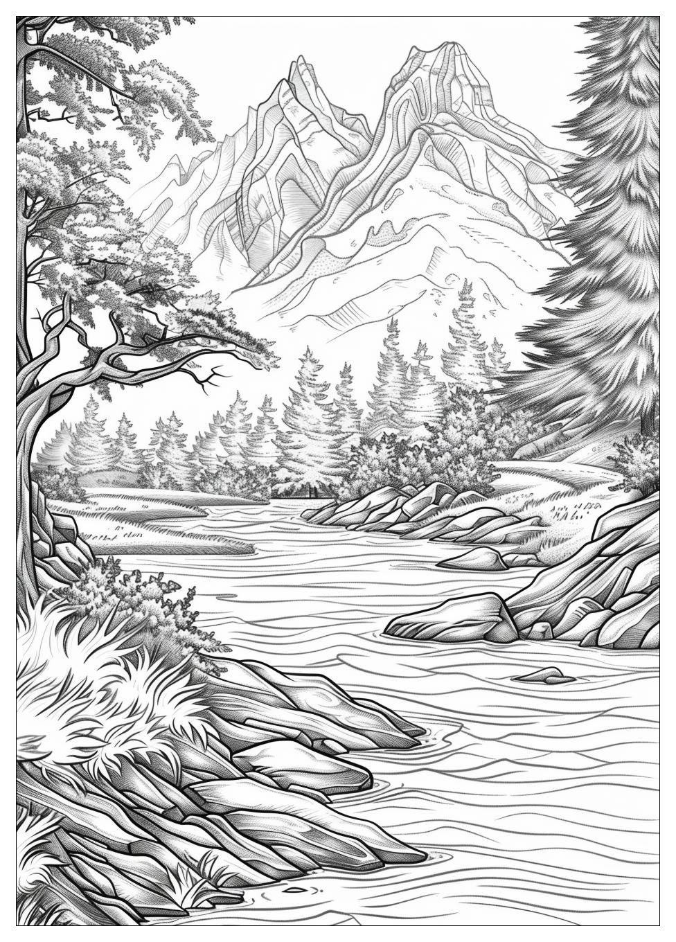 River Coloring Pages-16