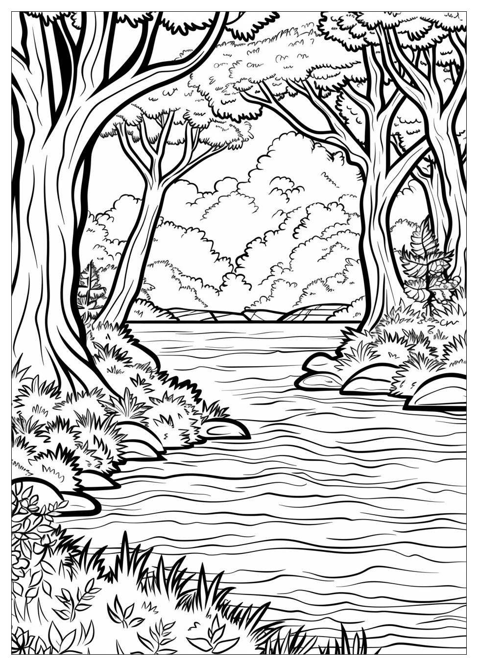 River Coloring Pages-18