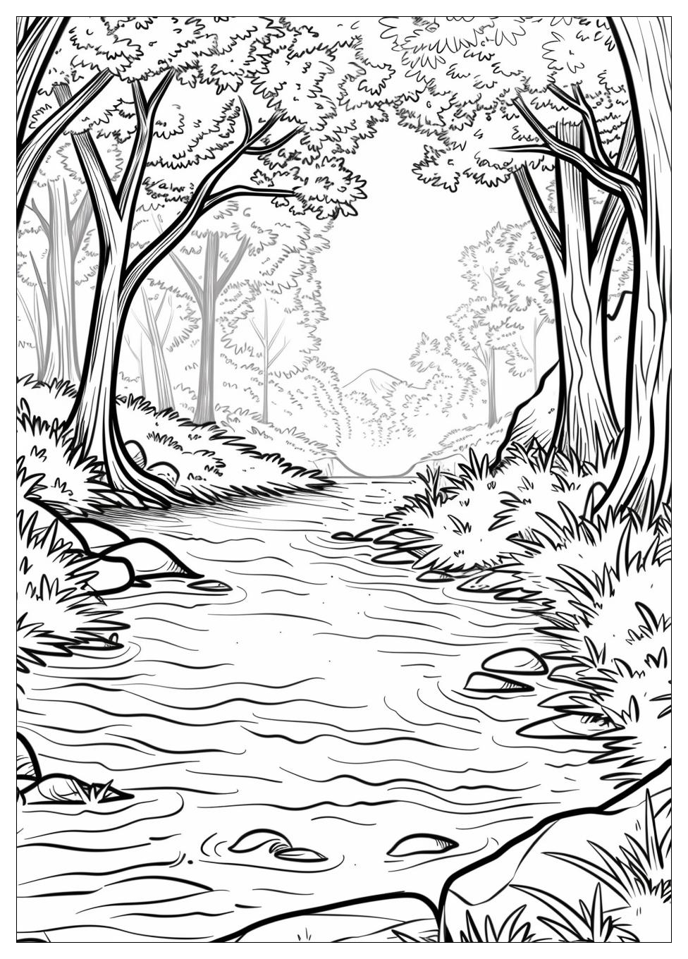 River Coloring Pages-20